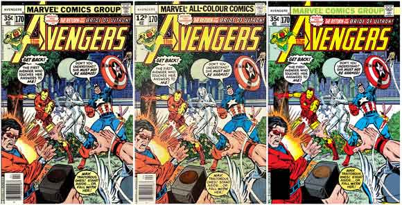 Avengers #170 Other editions