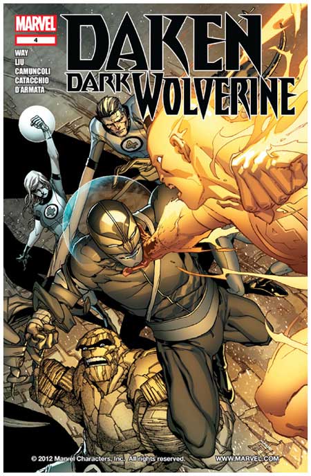 Daken Dark Wolverine #4 Regular Giuseppe Camuncoli Cover