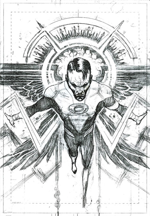 Green Lantern Corps #35 Pencils by Pat Gleason