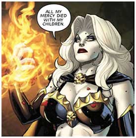 Lady Death: Nightmare Symphony #1 Interior Panel