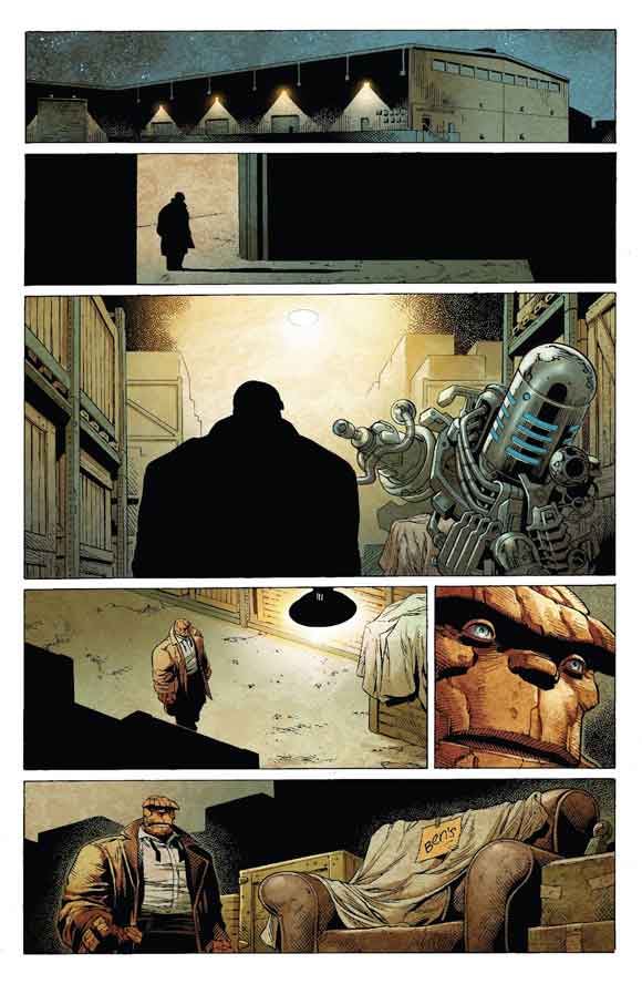 Marvel 2-in-One #1 Interior Sample #3: Memories