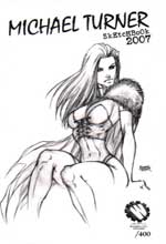 Michael Turner 2007 Wizard World Chicago White Queen