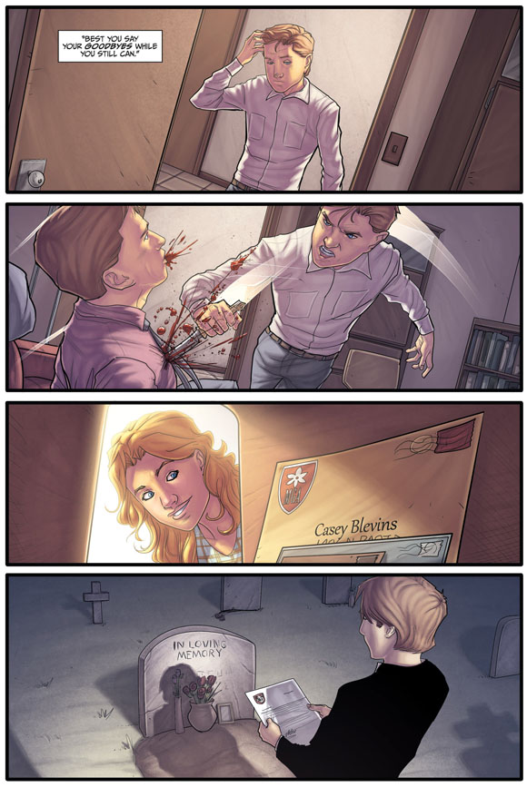 Morning Glories #26 Recalled Page 8