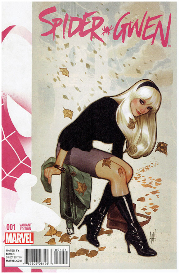 Spider-Gwen 1 Adam Hughes Retailer Incentive 1:100