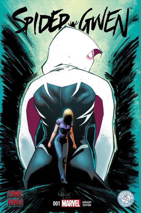 Spider-Gwen #1 Portacio Recalled Comic Kings Tidewater Comicon