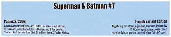 Batman German Dell'Otto Variant Panini DC