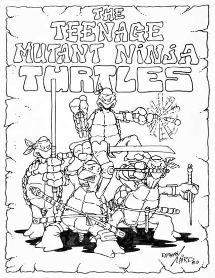 Rare Comics Teenage Mutant Ninja Turtles 1