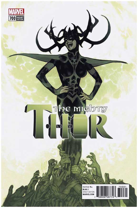 Rare Comics Thor 700 Hughes 1 100