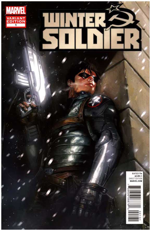 Rare Comics Winter Soldier 1 Dell'Otto 150 Cover Variant