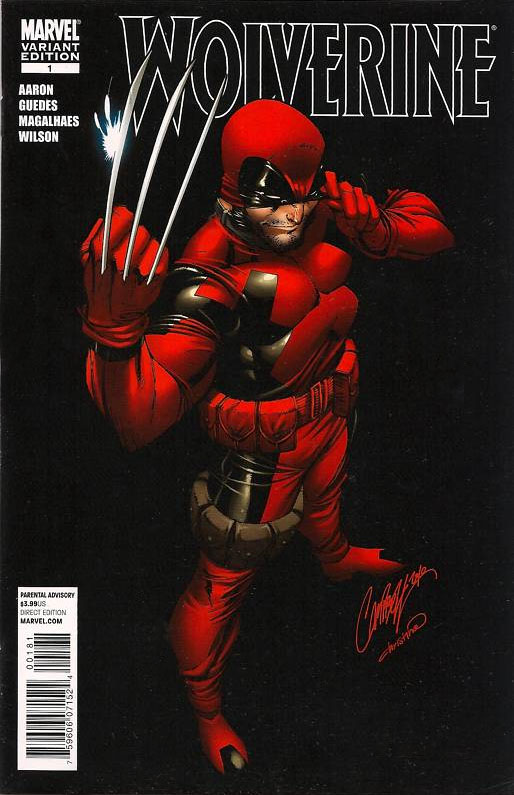 wolverine deadpool wolverine 1 deadpool variant cbell gold wolverine deadpool wolverine 1 deadpool variant cbell gold